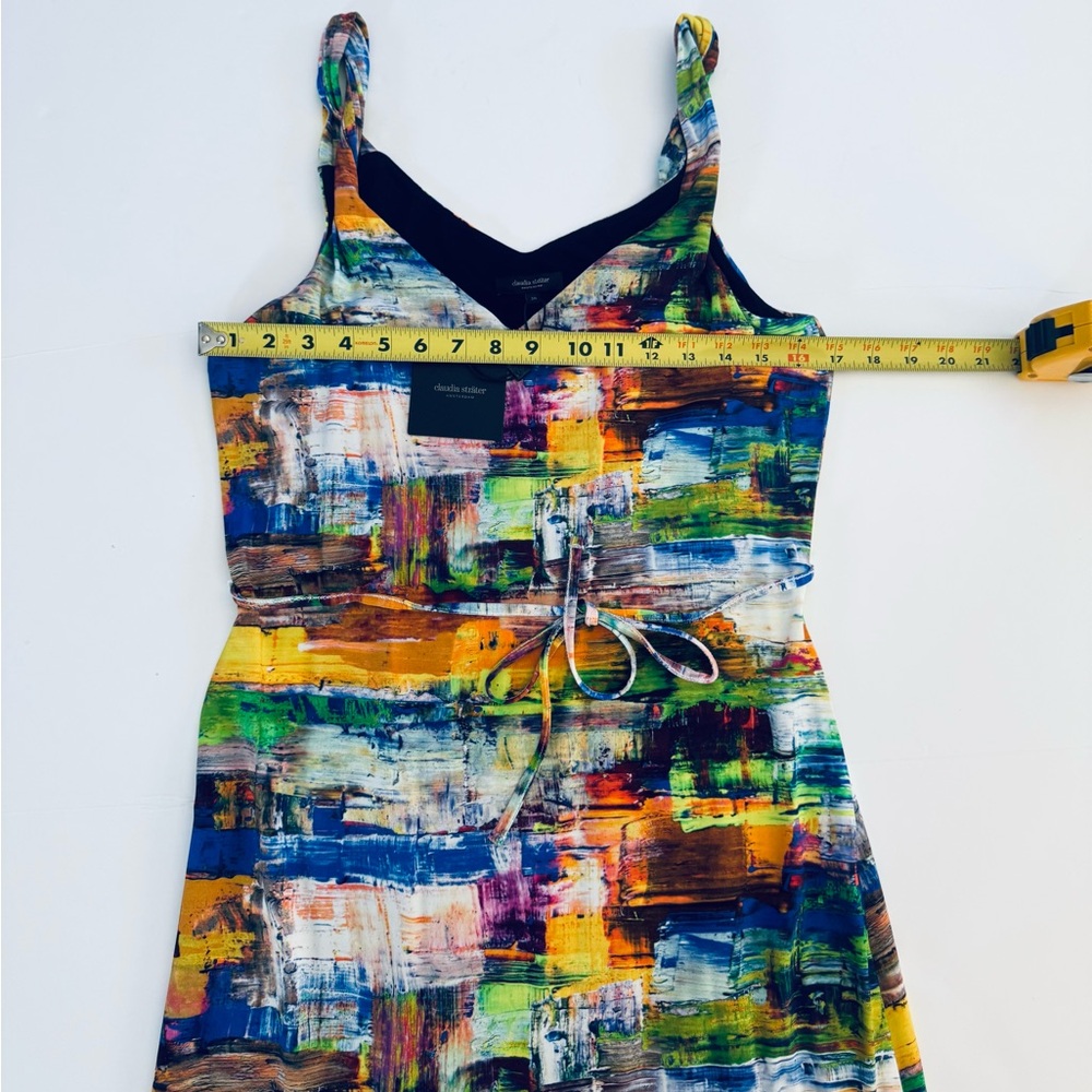 NWT - Claudia Strater - Colorful Abstract Print Maxi Dress - Stunning